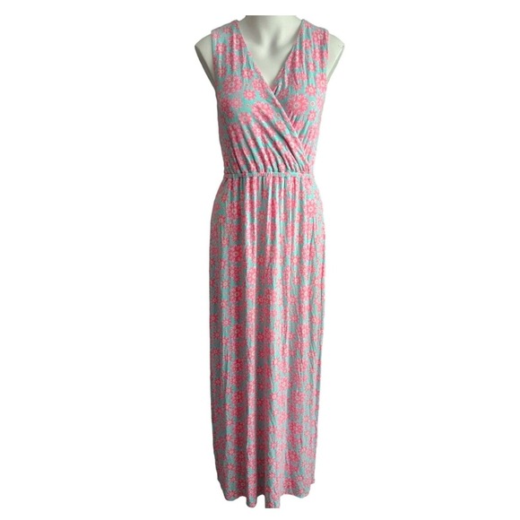 Vineyard Vines Dresses & Skirts - Vineyard Vines Sleeveless Floral Maxi Dress Sz Small Cottage Resort